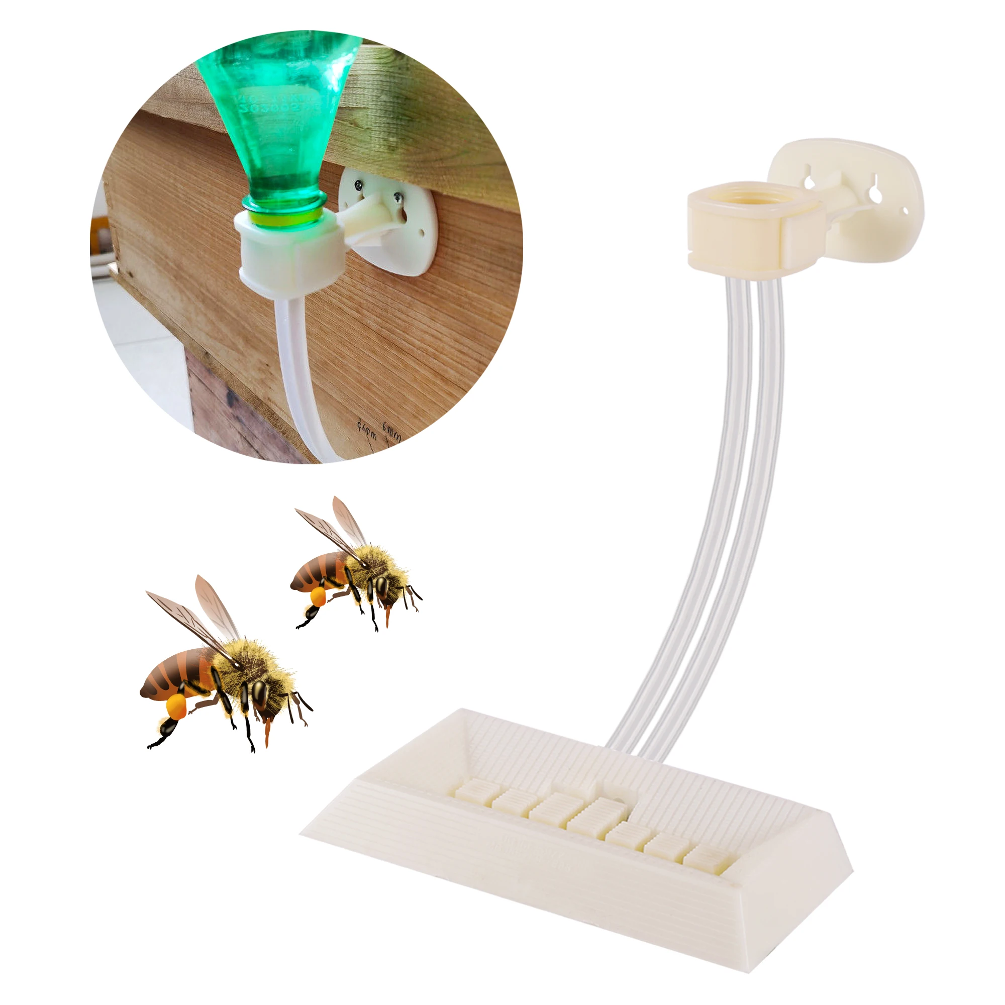 Bee Automatic Syrup Feeder Entrance Feeder Bees Drinking Honey Beekeeping Equipment Honey Feed Trough