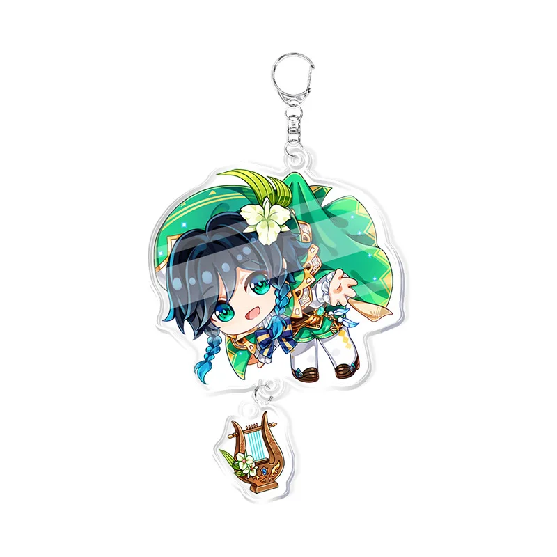 Heißes Spiel Xiao Collei Tighnari Dori Nahida Schlüsselanhänger Anime Zubehör Schlüsselanhänger Rucksack Anhänger Prop Fans Geschenk – Detail 3