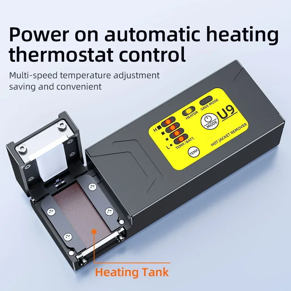 Natalink Heated Fiber Stripper Pliers Optical Wire Stripping for Ribbon Fiber and Cable Fusion Applications Cutting FTTH Tool