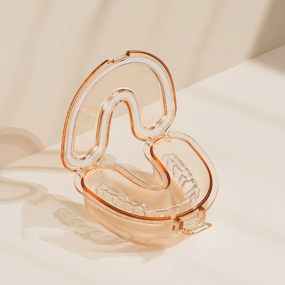 

Герметичный простой протез, защита от протечек, устройство для ухода за полостью рта, контейнер для защиты полости рта, U-образный ортодонтический фиксатор