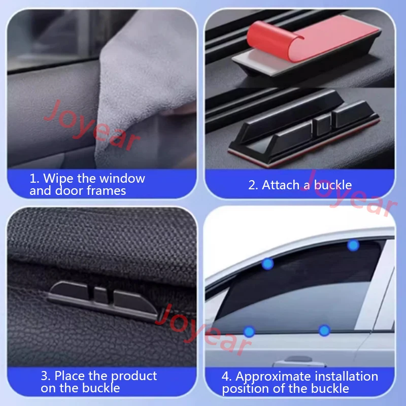 For Changan CS75 PLUS 2019-2024 Car Window Curtian Magnetic Side Window SunShade Mesh Shade Car Modified Protective Accessories