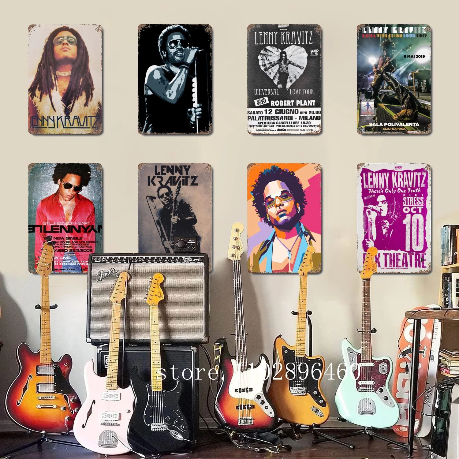 lenny kravitz Metal Plaques & Signs wall decor Vintage Tin Signs Captain Metal Poster Decor for Bar Pub Club Wall Decoration