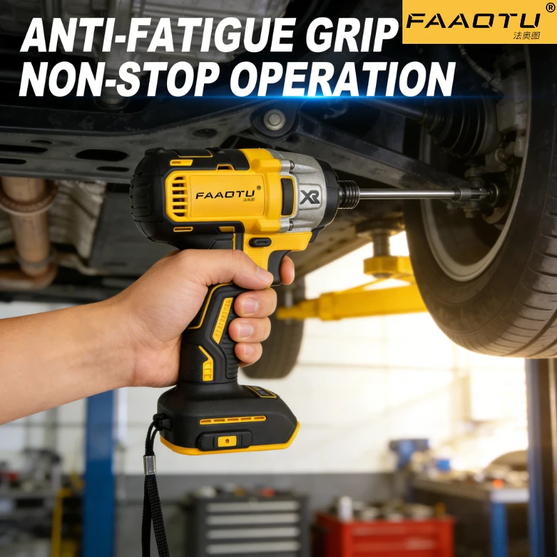 

FAAOTU DCF887 Brushless Electric Impact Driver Cordless Screwdriver Electric Impact Drill Compatible with DW 20V Battery