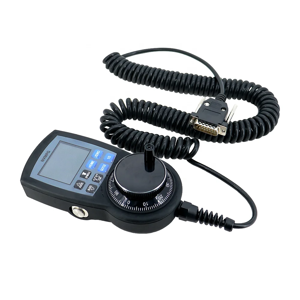 HLTNC Handwheel Wireless Mach3 MPG Pendant Handwheel for Milling Machine Manual Pulse Generator for Control System