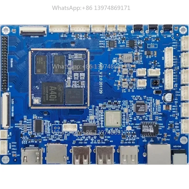 A40I Core Industrial Development Board, Embedded SBC Module for DIY & Programming Learning