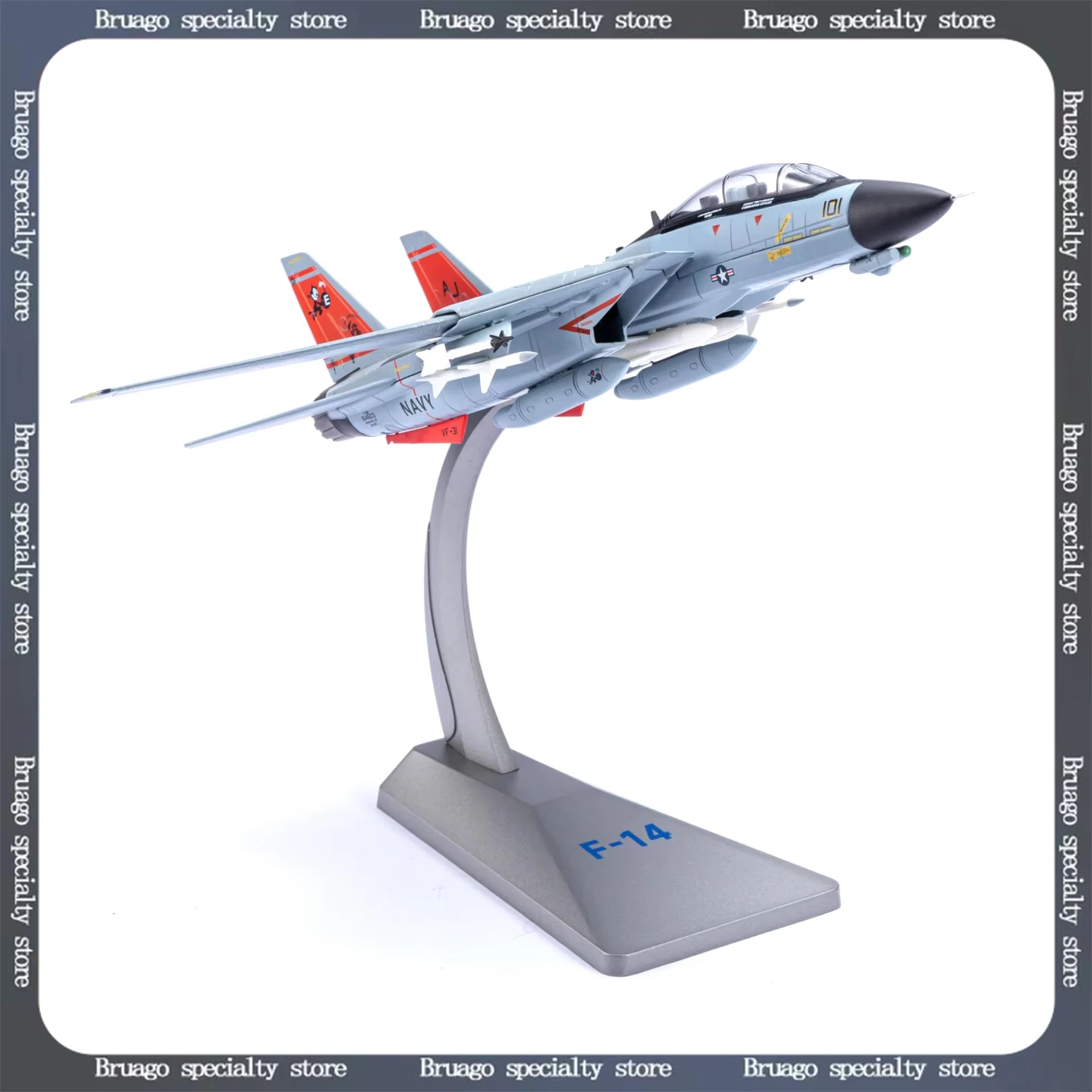 

F14C масштаб 1/72 модель военного истребителя из сплава, имитация коллекционного дисплея, готовый продукт, игрушка для хобби, модель самолета