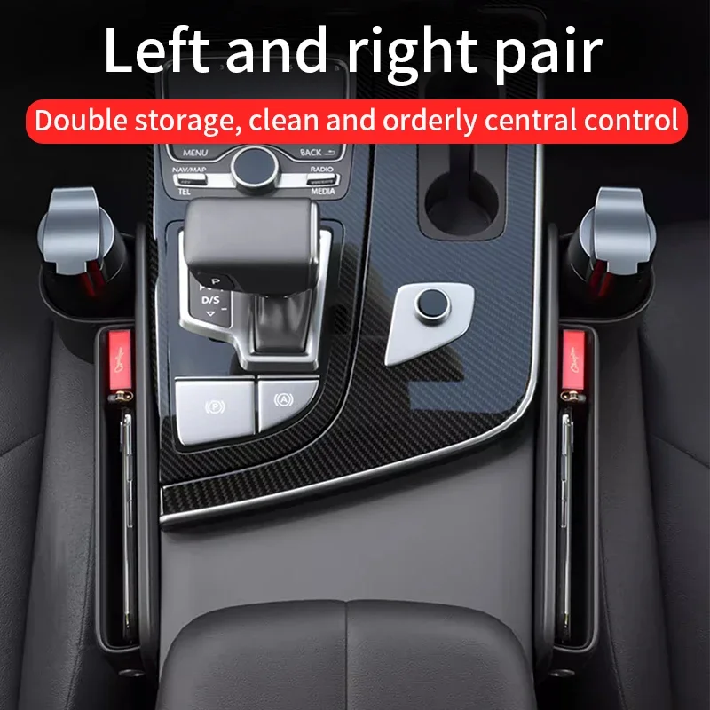 For Mercedes-benz Multi-function Seat Gap Manager Storage Box Wallet Keys Phone Seat Interior Modification Accessories