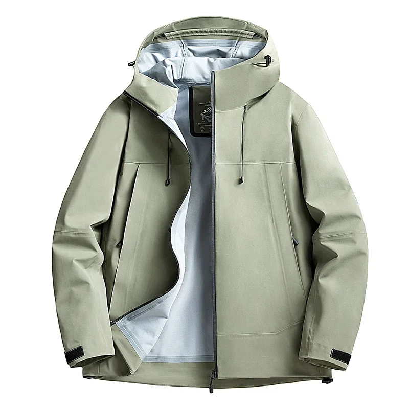 

Модная мужская куртка, модная повседневная куртка Soft Shell с капюшоном, уличный топ для альпинизма, езды на велосипеде, путешествий, кемпинга