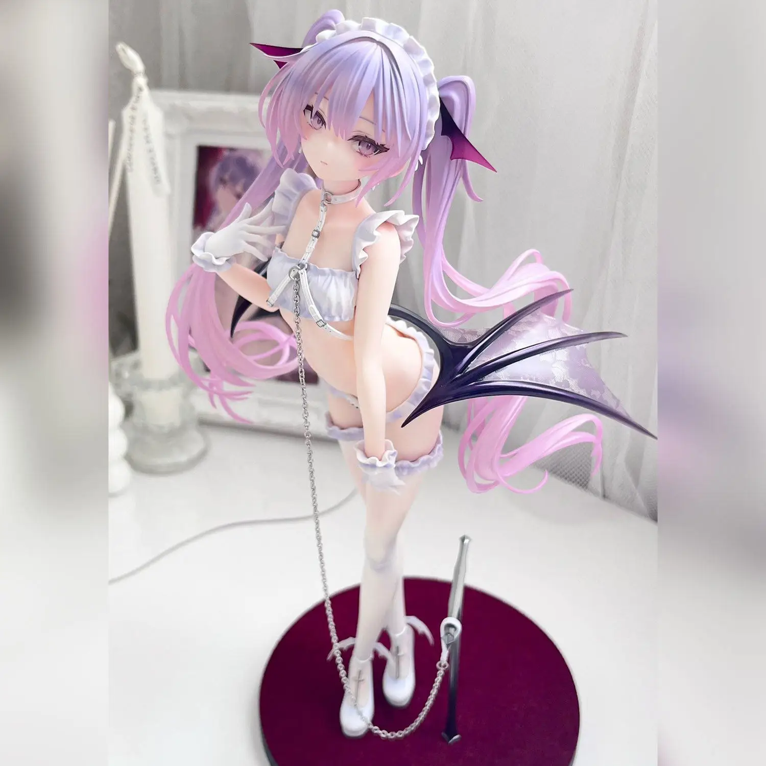 

В наличии: 22-сантиметровая статичная фигурка Little Devil Eve Body Strap 1/6 для декора комнаты, рабочего стола, компьютерного корпуса, коллекционная декоративная фигурка.