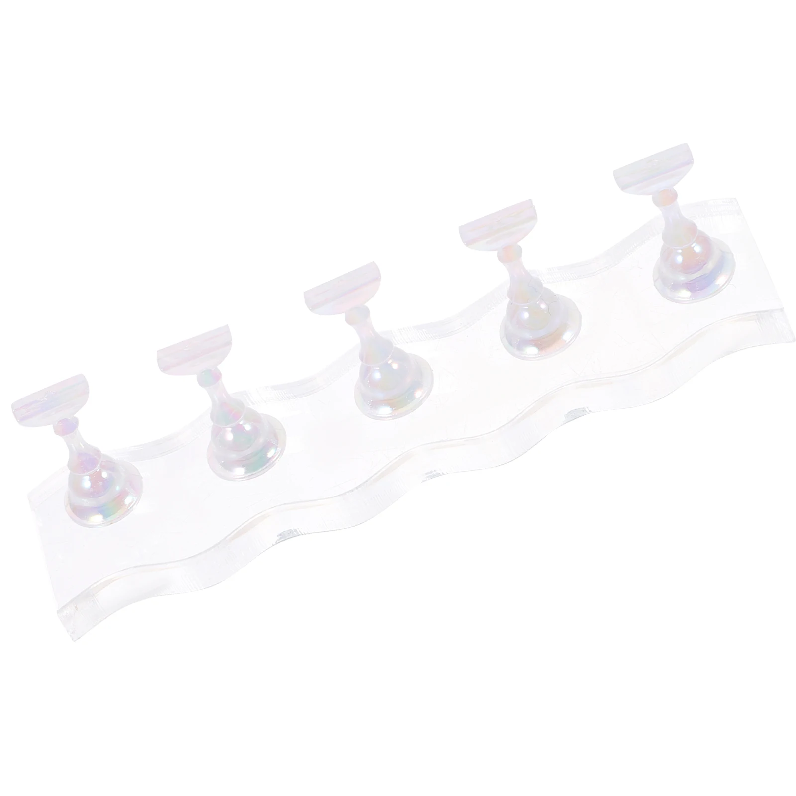 

Acrylic Magnetic Nail Display St s for Practice Manicure Decorative Racks Home Salon Durable Safe