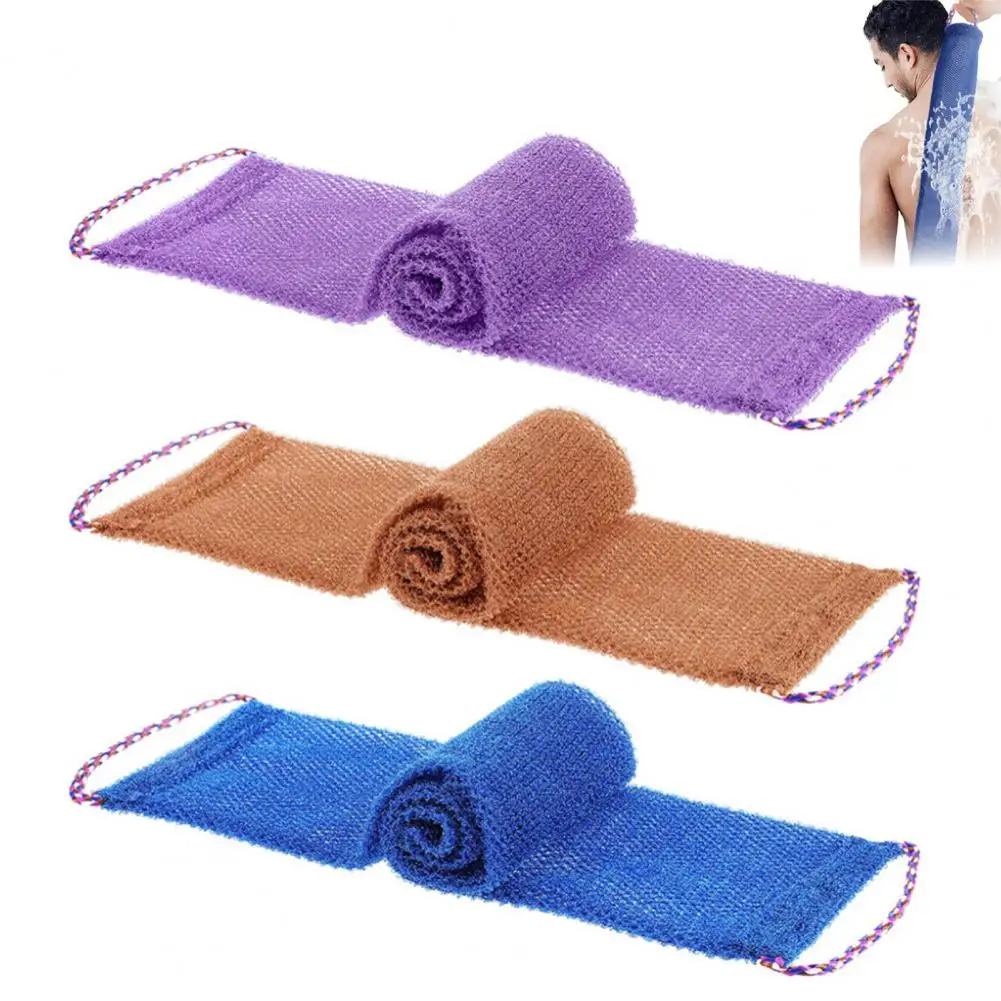 

Банное полотенце 2025 года, мягкий прочный материал, длинный шнурок, плотная сетка, домашнее полотенце для ванной комнаты, аксессуар для душа