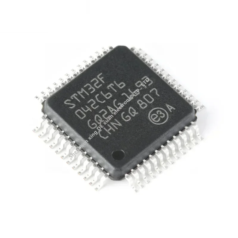 Microcontrollore originale STM32F042C6T6 LQFP-48 ARM Cortex-M0 a 32 bit Design MCU del circuito integrato