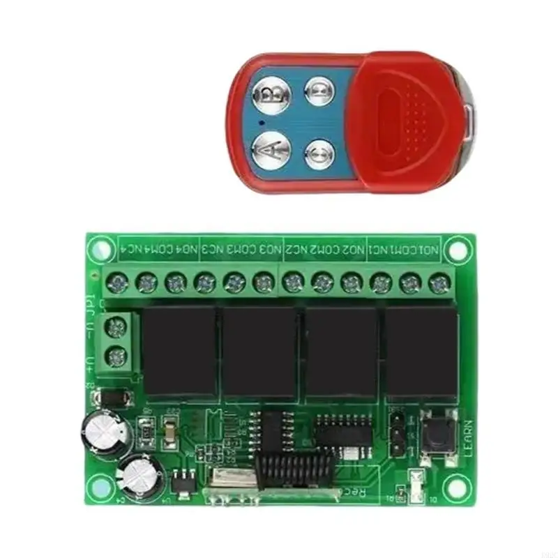 4-Way Long Distanced Wireless Remote Control Switches for Light Electric Curtain K92C