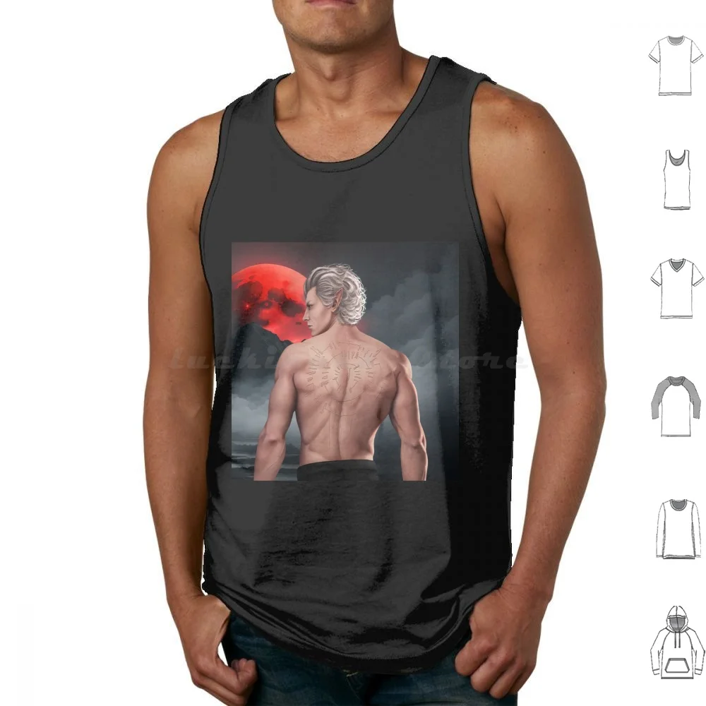 Astarion Amazing Design Tank Tops Vest Sleeveless Astarion Baldurs Gate Baldurs Gate 3 Bg3 Vampire Dnd D D Rpg High Elf Game