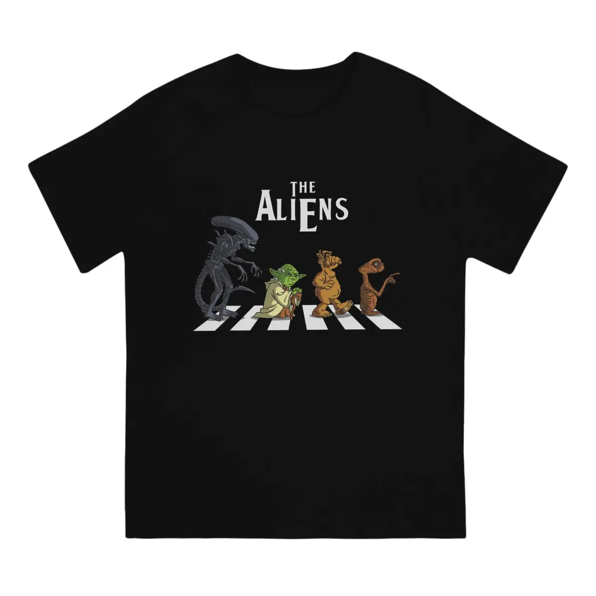 Alien Alan Ripley Horror Film The Aliens Abbey Road Tshirt Graphic Men Tops Vintage Grunge Summer Polyester Harajuku T Shirt