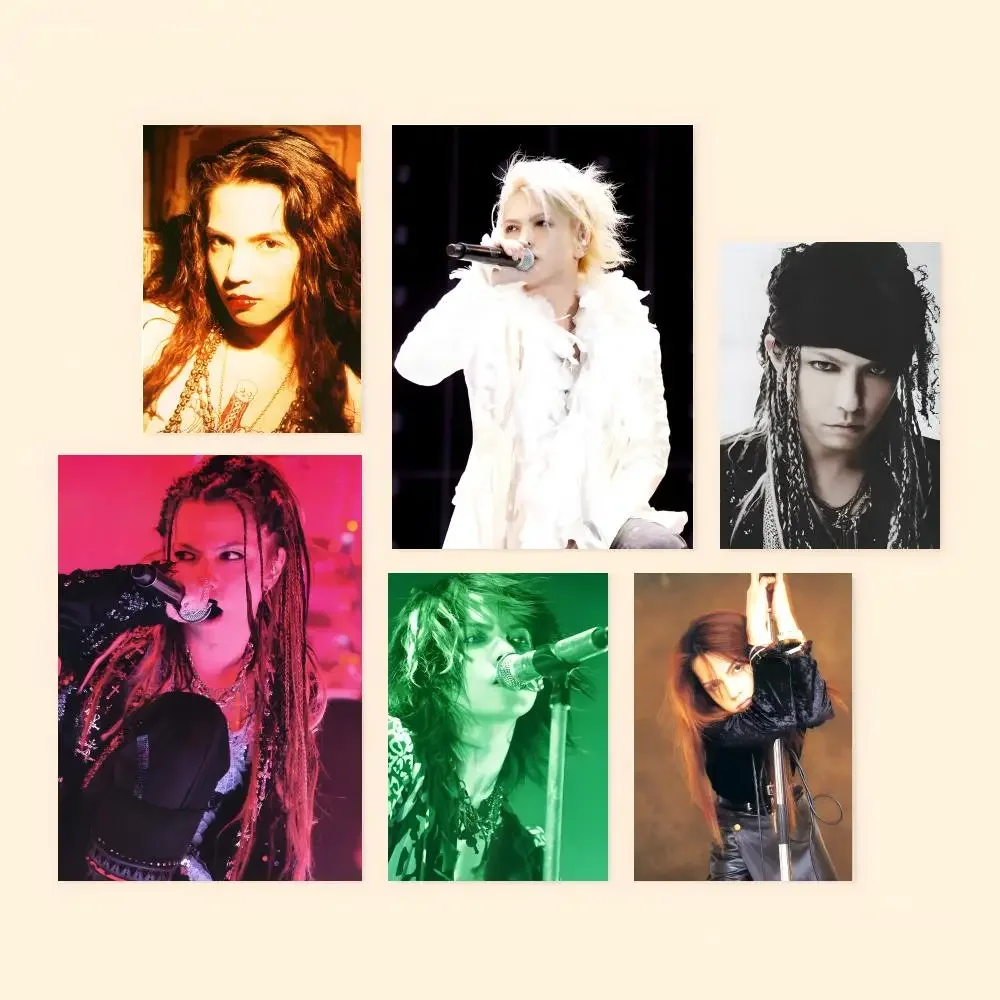 Music H-hyde T-Takarai H-Hideto Poster Waterproof HD Wall Art Decal Self-Adhesive Aesthetic Decor For Home Living