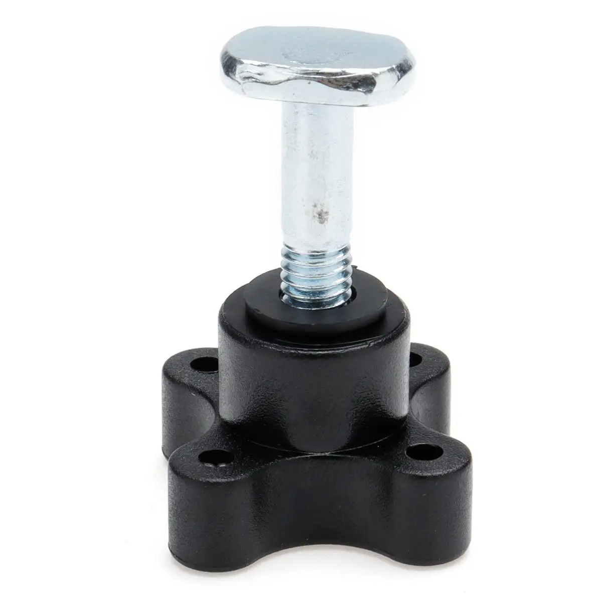 Kit de perilla de pista en T de 5 piezas con rosca de 7 estrellas para carpintería, plantillas y accesorios
