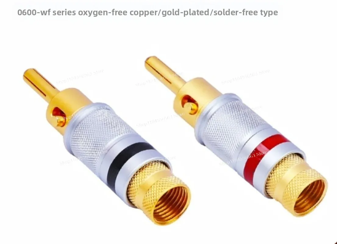 CMC 0600-WF Banana Plug, Horn Cable Terminal, with Locking Function