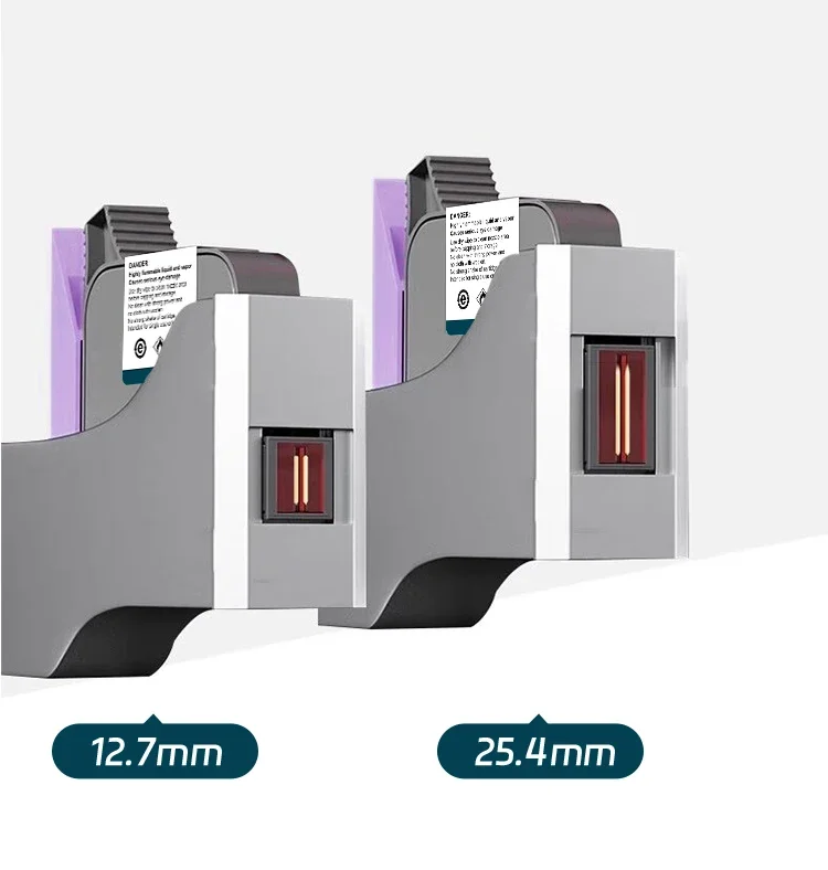 Phezer New P30 Online TIJ Inkjet Printer 12.7/25.4mm Automatic Coding Machine Expiry Date Batch QR Barcode Logo Printing