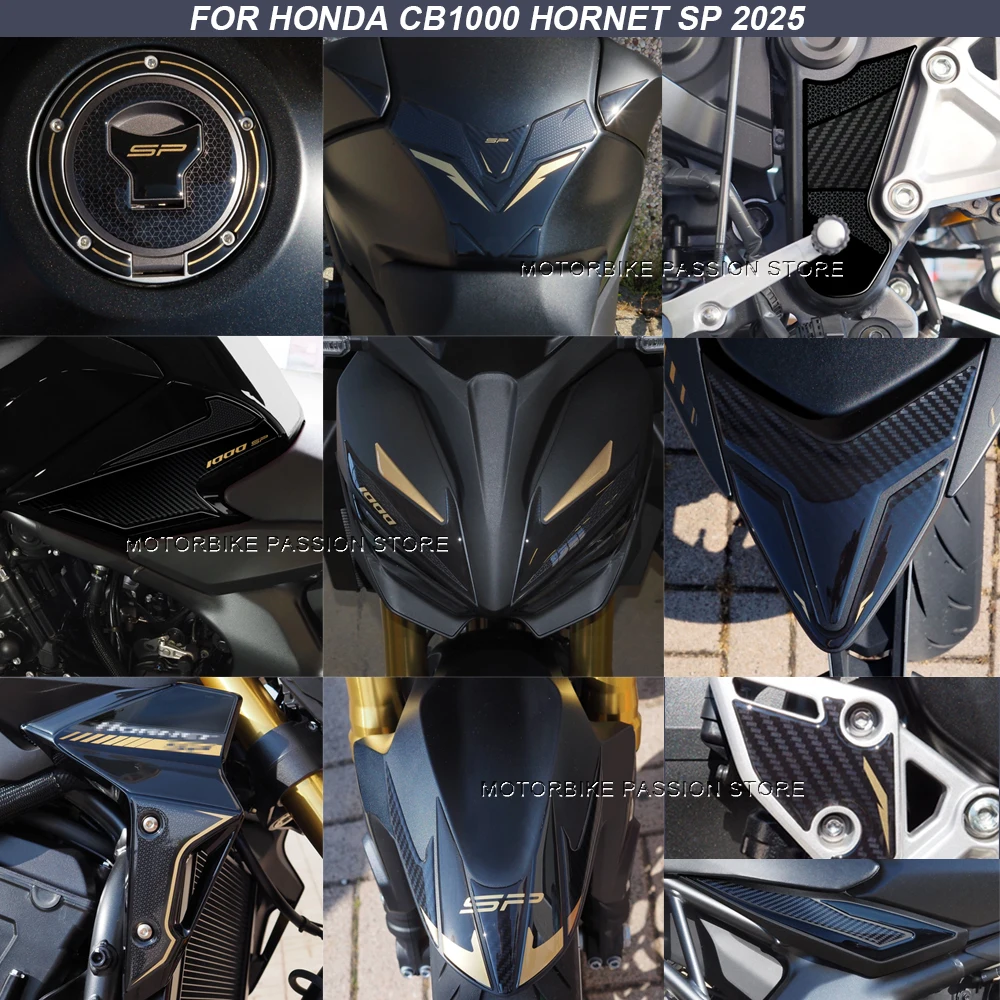 For CB1000 Hornet SP cb1000 hornet sp 2025 Waterproof Protective Sticker Motorcycle Guard Stickers 3D Epoxy Resin Sticker
