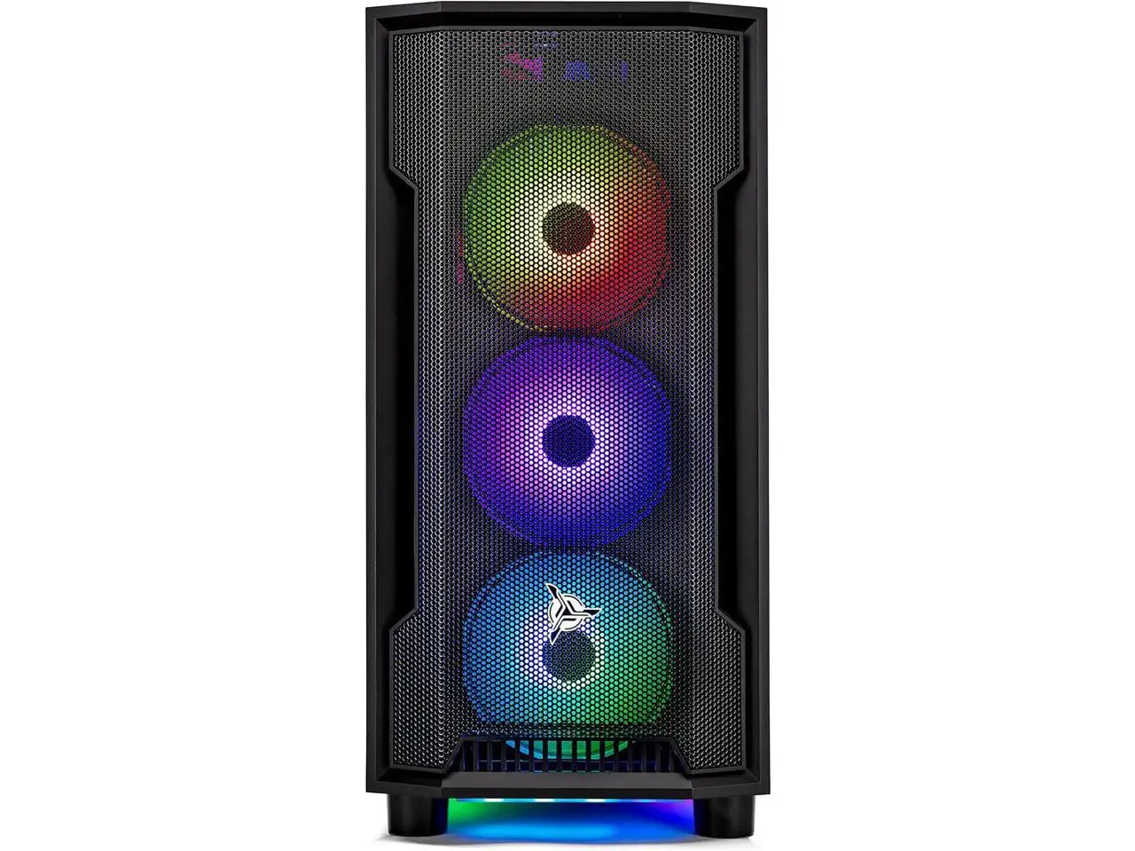 Skytech Gaming Shadow Gaming PC, AMD Ryzen 7 5700 3.7GHz, NVIDIA RTX 5060 Ti 8GB VRAM, 1TB NVMe SSD, 16GB DDR4 RAM 3200, 650W GOLD PSU, Wi-Fi, Win 11, Desktop view 6