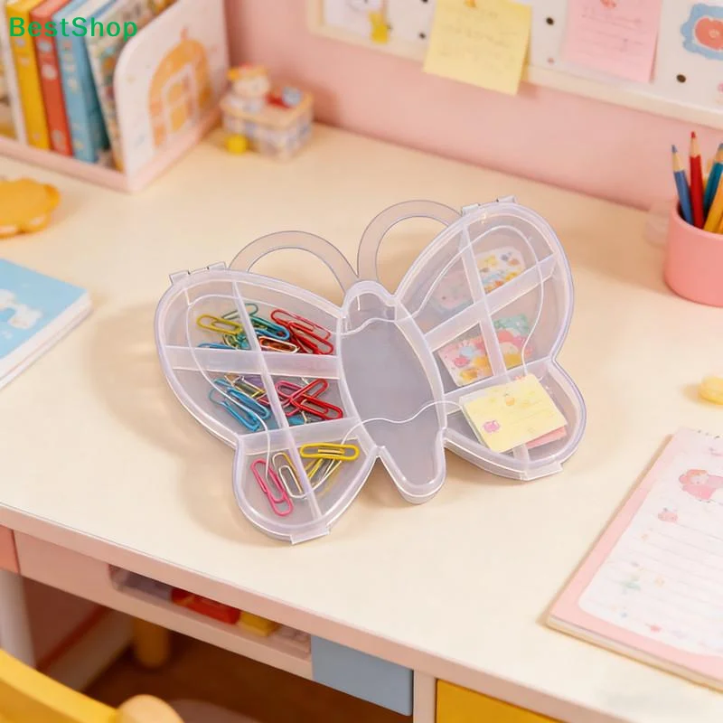 Прозрачный-пластиковый-контейнер-для-хранения-в-форме-бабочки-мини-органайзер-с-отделениями-для-украшений-бусин-и-мелких-поделок