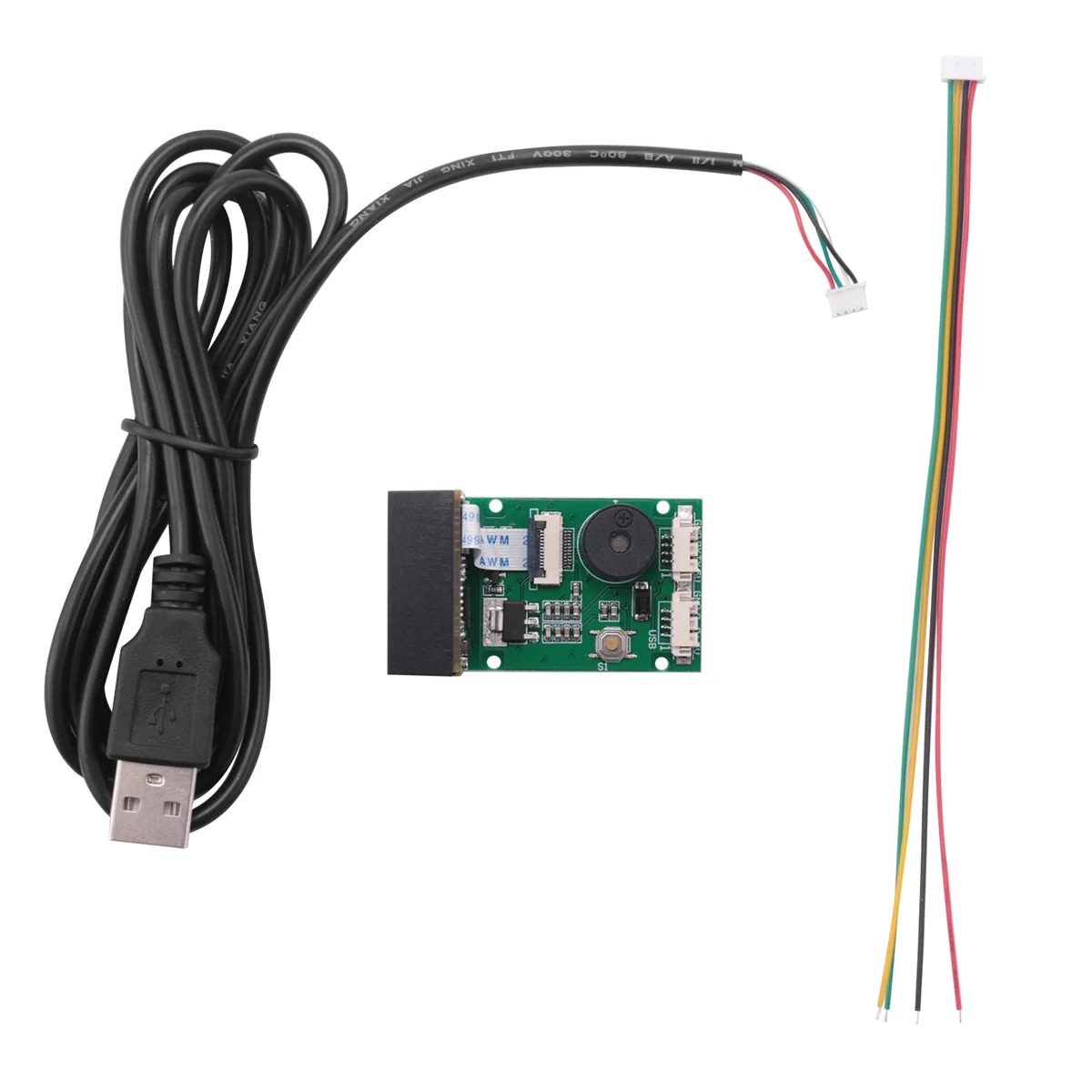 Escáner de código de barras UART GM67 1D/2D USB, lector de módulo de escáner de código QR