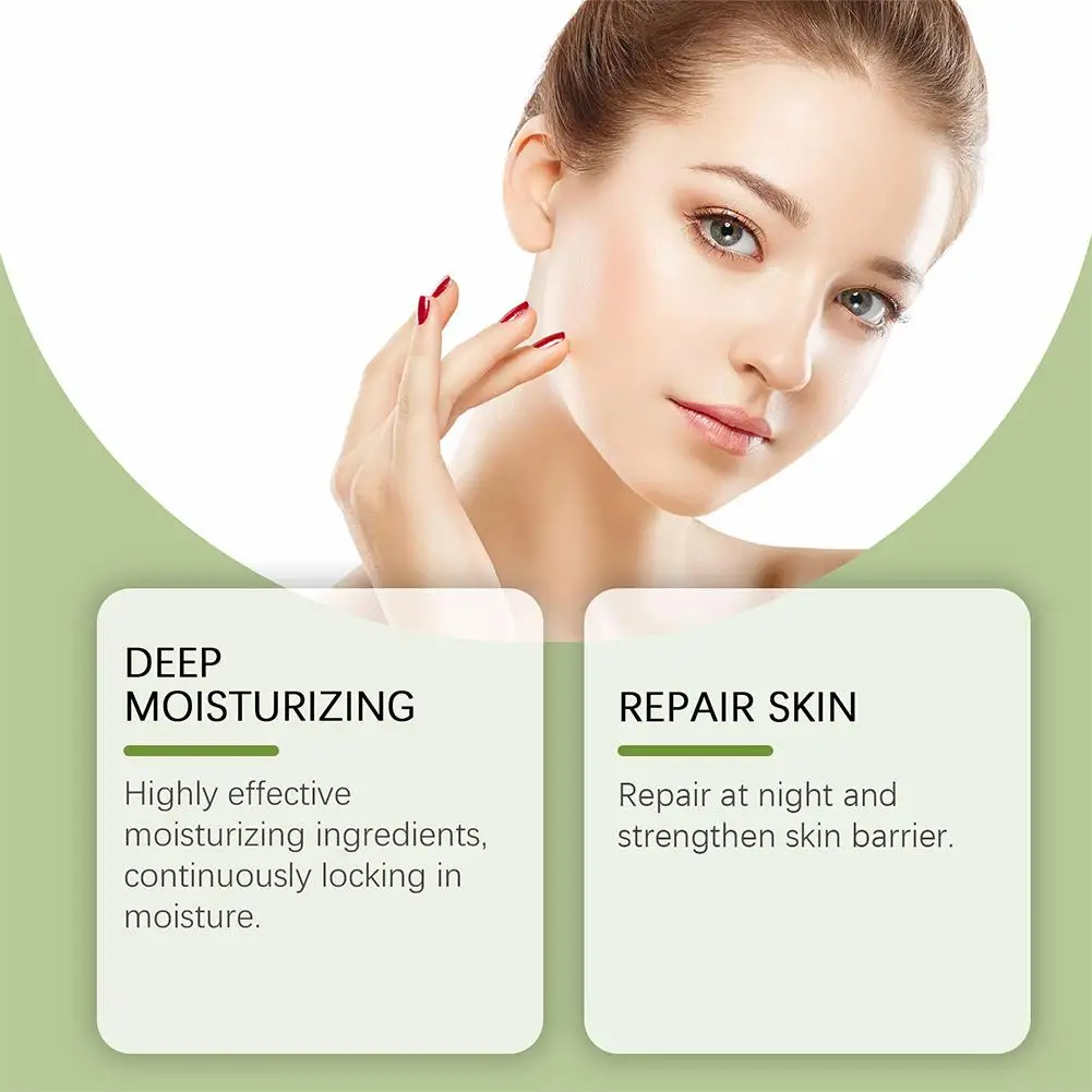 30G Nacht Revitaliserende Crème Zeewier Whitening Verhelderende Verzorgingslijn Huid Dun Whitening Hydraterende Anti-Droogheid N3d1