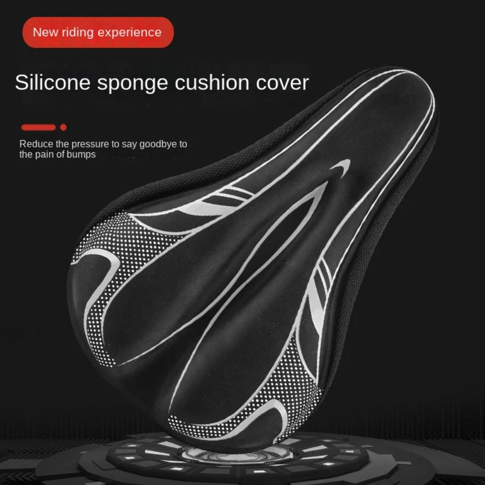 

Silicone Sponge Seat Cushion Cover Breathable Grey Red Blue Sun Protection Cover Four Season Universal Protection Pad