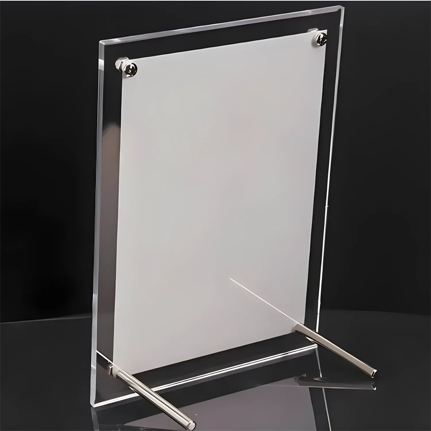 1pcs,Transparent Photo Frame Acrylic Photocard Holder Picture Frame Kpop Album Poster Tag Display Stand Desktop Ornament - view 4