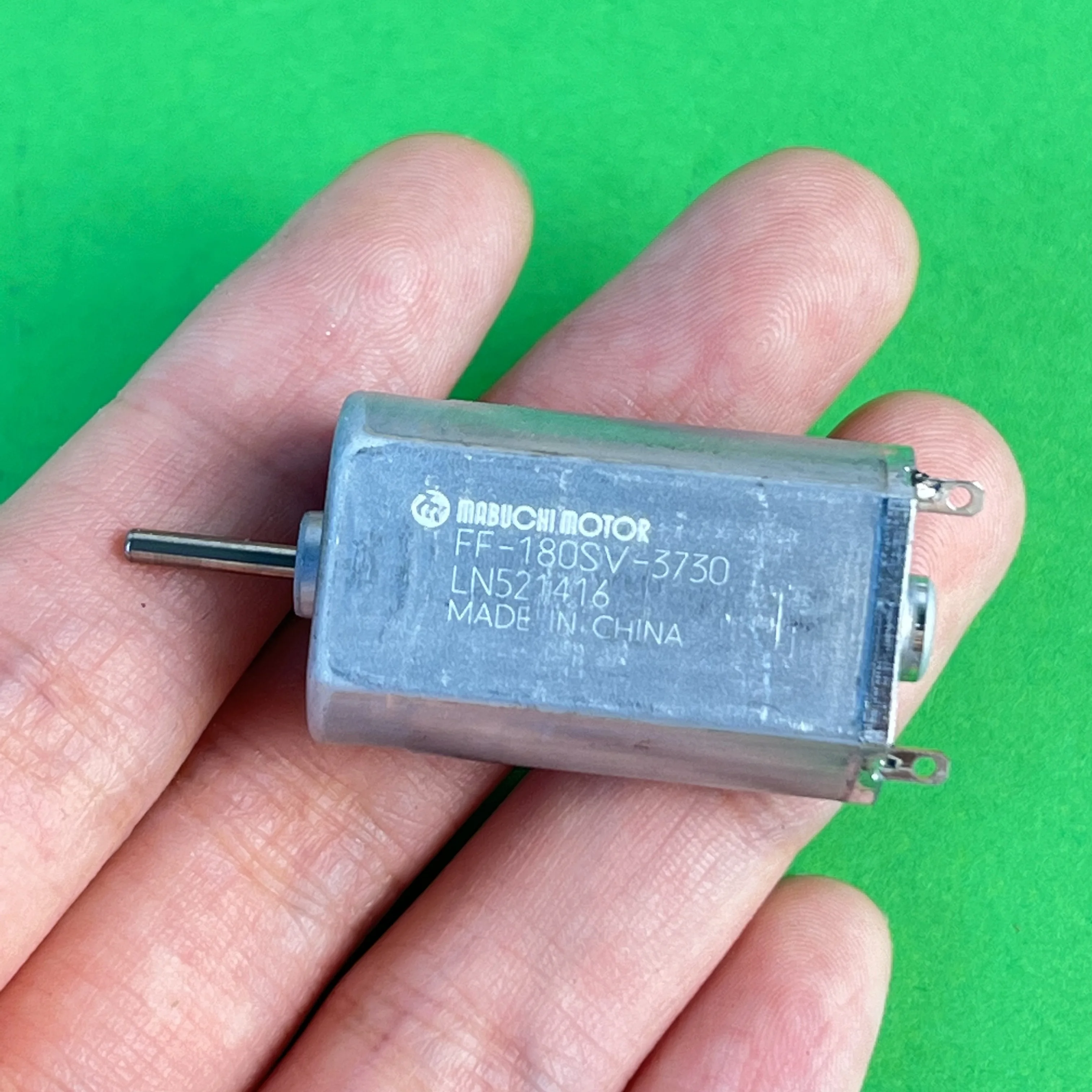 اليابان MABUCHI FF-180SV-3730 تيار مستمر 1.2 فولت 3.7 فولت 14200 دورة في الدقيقة عالية السرعة فرشاة معدنية المحرك لعبة نموذج ماكينة حلاقة كهربائية