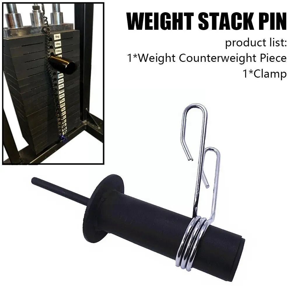 

8mm/10mm Fitness Weight Cable Stack Extender Pin Replacement Equipment Training Loading Plate Weigth Strength Barbell Gym P F1k7