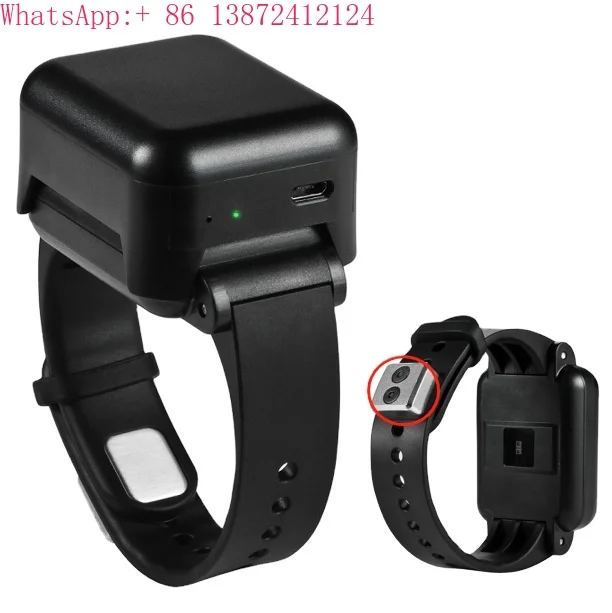 

Tamper Proof IP67 Waterproof SOS Anti-demolish Gps Tracker Bracelet for Parolee Prisoner Dementia Care