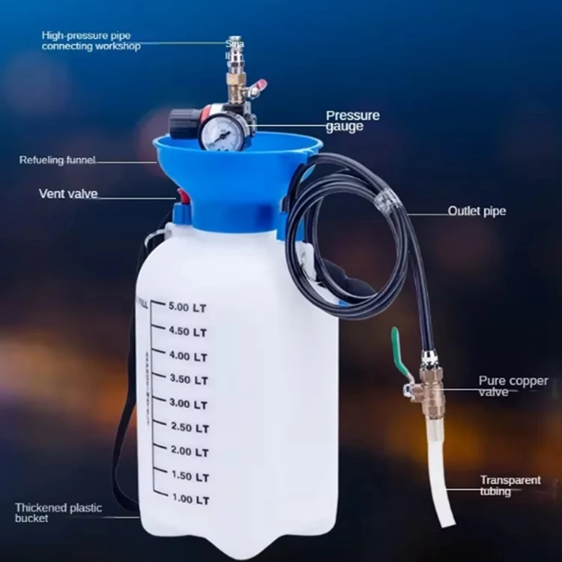 

OB-5L Car Oil Pumps ATF Filling Tools Transmission Oil Fillers Pneumatic Extractors And Dispensers Gear Oil Filling Tanks