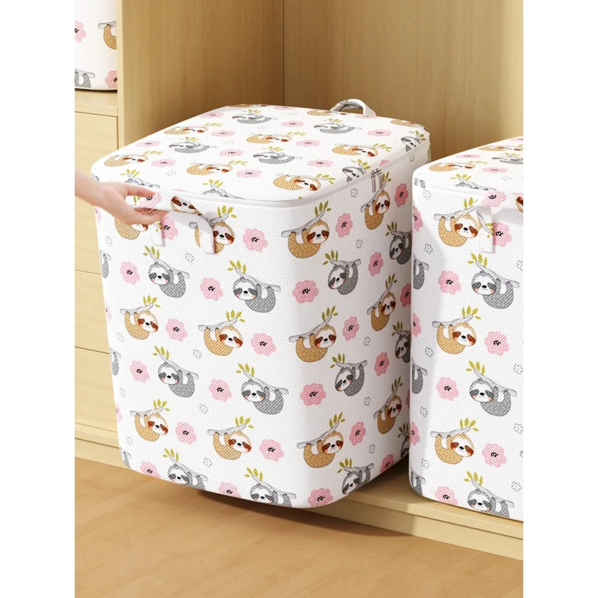 Large Capacity Underwear Socks Storage Bag Bedroom Multi-functional Wardrobe Sorting Bag Sweater Scarf Hat Storage Bag Dust Bag
