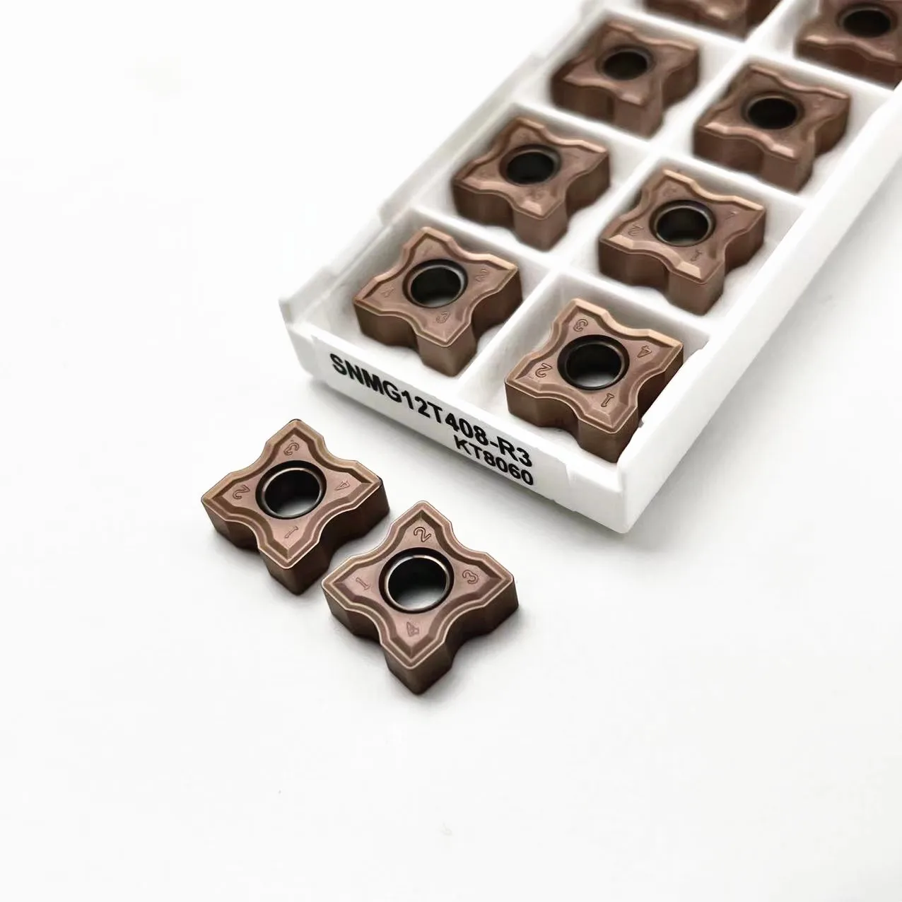 SNMG12T408-R3 utensile da taglio per inserti di tornitura per tornio CNC con inserto da taglio in metallo duro di alta qualità