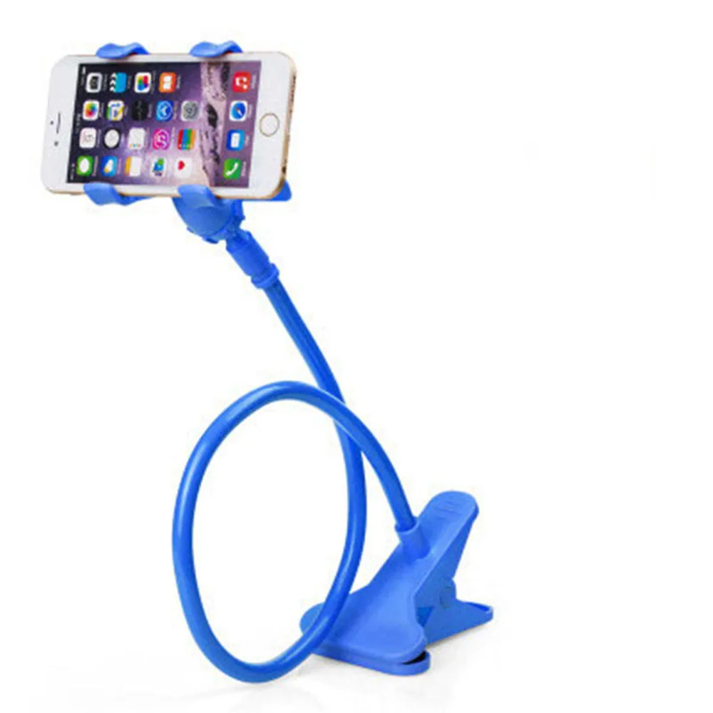 Universele mobiele telefoonbeugelklem Nachtkastje Desktop Lange arm Luie persoon Telefoonstandaard Ondersteuning voor iPhone Xiaomi Huawei Samsung