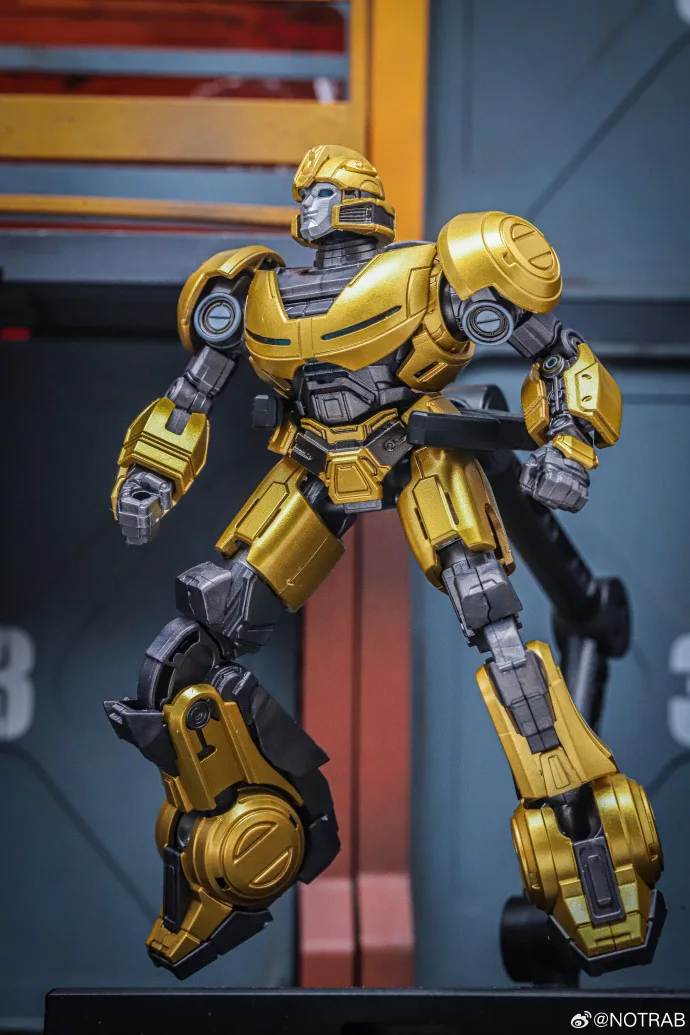 Blokees Transformers B-127 11.8cm Bumblebee One 영화 조립 모델 장난감 액션 피규어