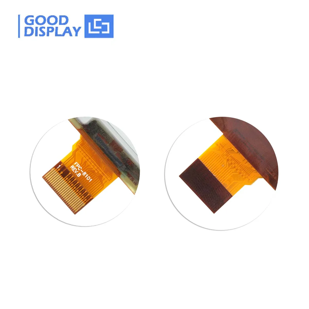 Módulo de tela de tinta eletrônica flexível de 1,54 polegadas 200x200 Interface SPI Display preto e branco GDEM0154I61 com atualização parcial de 0,42s