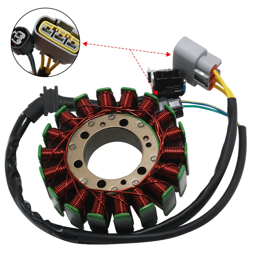 Motorcycle Generator Stator Coil For Honda SXS520 SXS520M Pioneer 520 SXS500 500 SXS500M2 SXS520 OEM:31120-HL5-A01 31120-HL5-K01