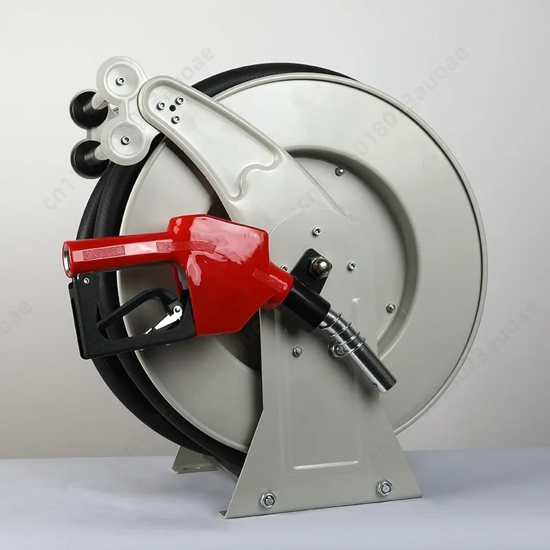 Retractable Hose Reel, High Pressure Wall Mount Air Water Electric Hose Reel For Auto Repair & Vehicle Fuel Dispenser