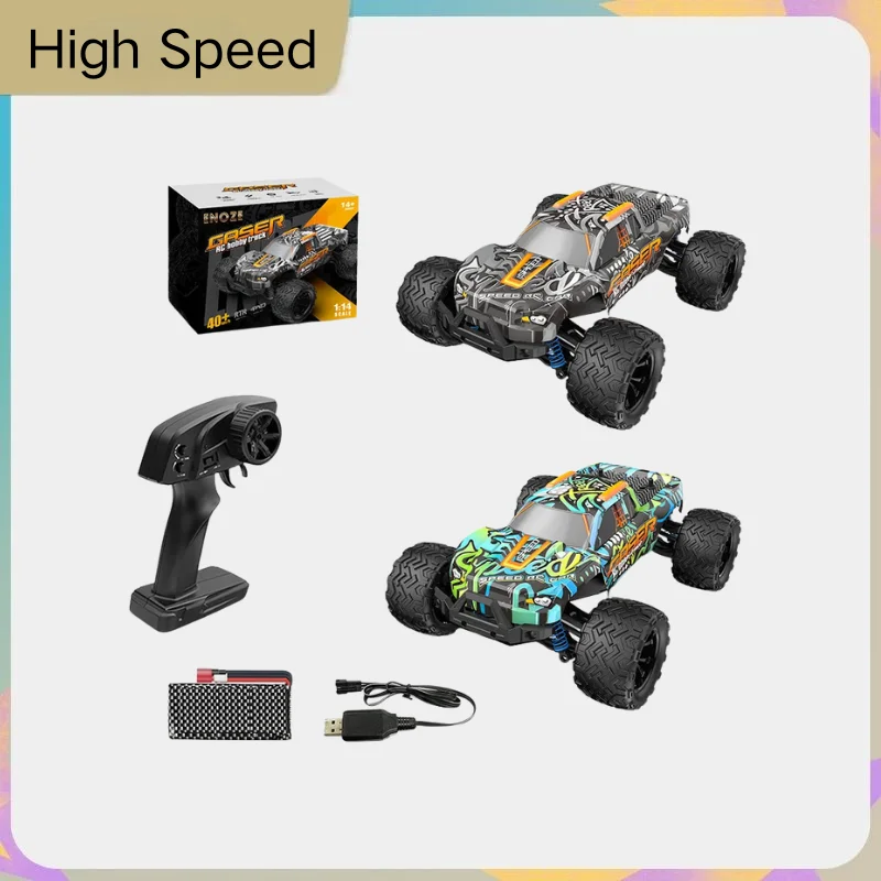 

1:14 Scale 4WD RC Car High Speed Waterproof Remote Control Truck 4x4 Off Road Drift Racing For Kids
