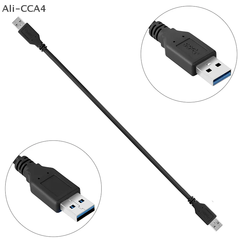 

USB 3.0 Extension Cable Male To Male USB3.0 Extender Cord USB High-speed Data Transmission For Hard Drive Radiator