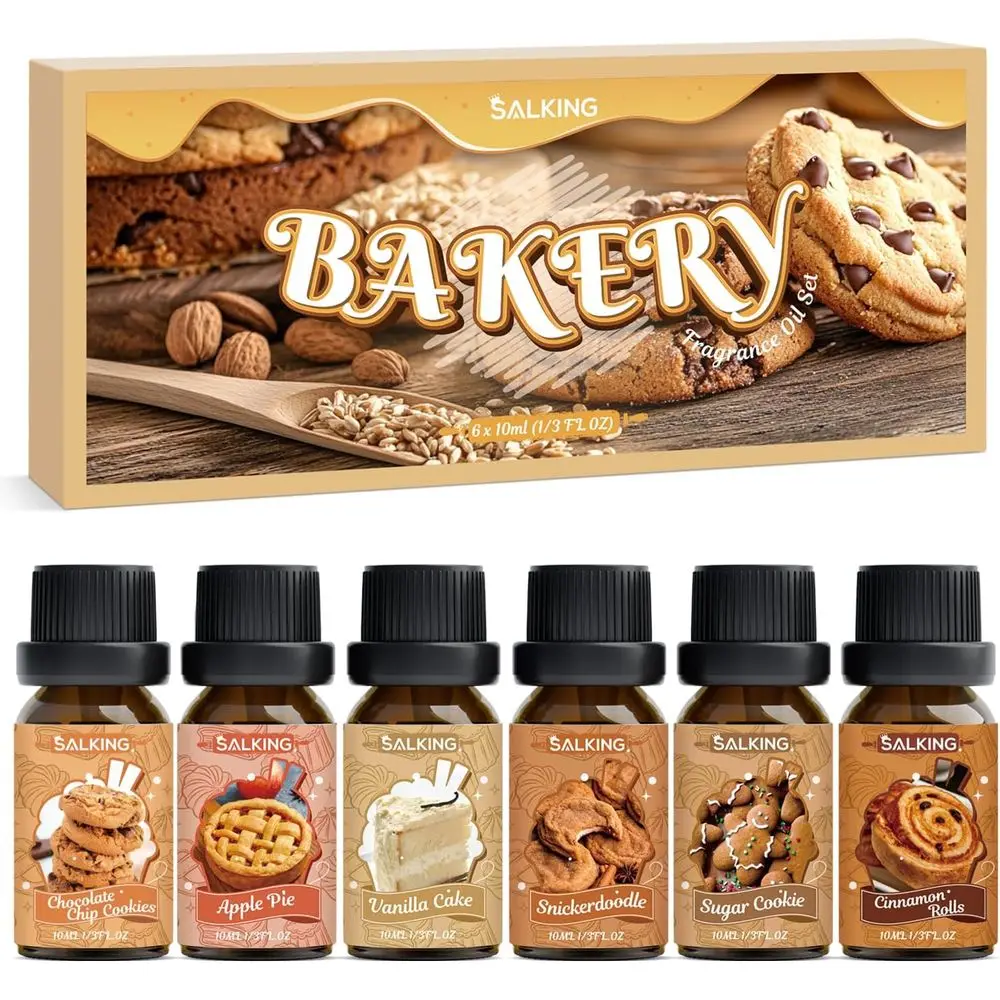 Aceites Aromáticos Gourmet: Galleta, Pastel, Canela, Vainilla, Snickerdoodle, Azúcar