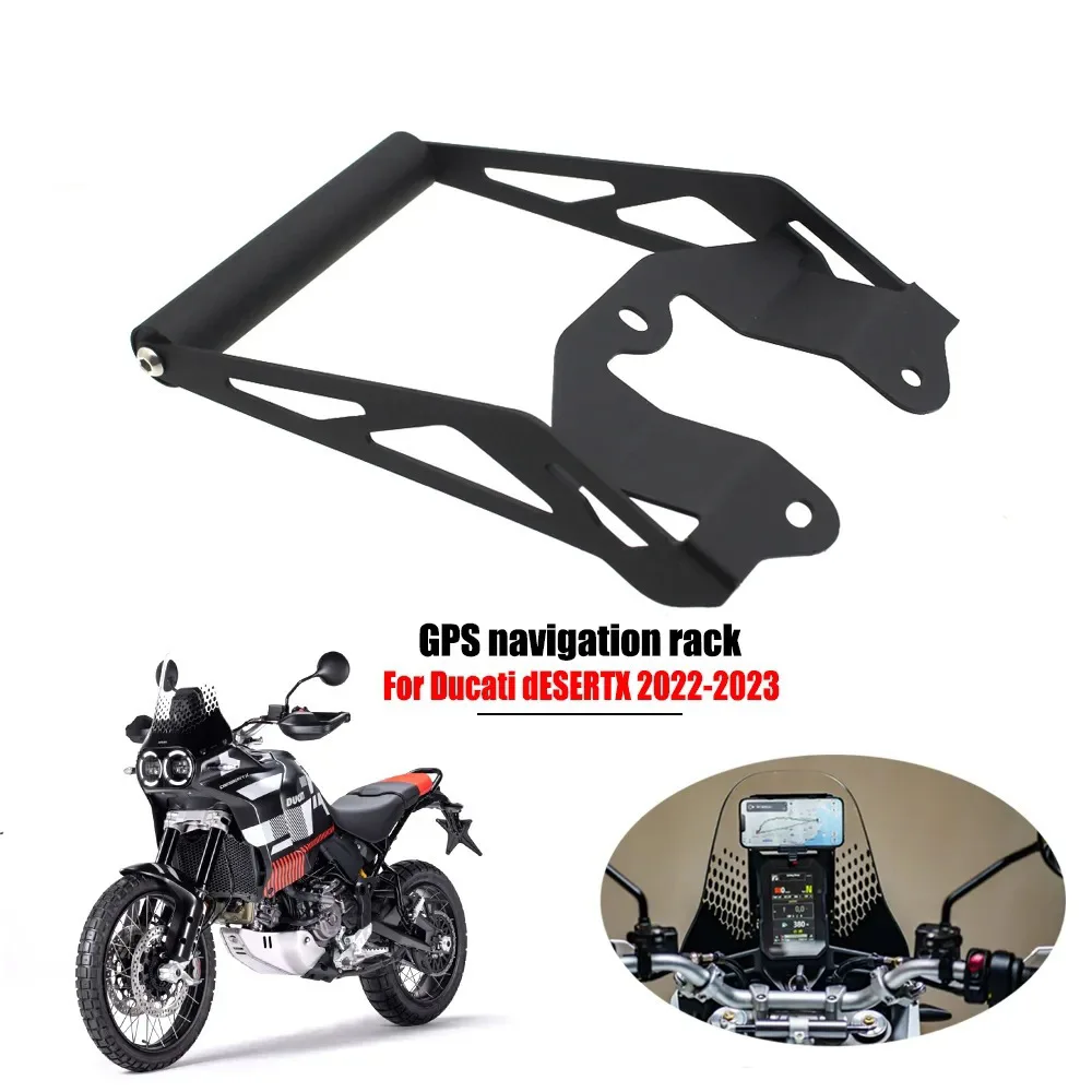 

Suitable for Ducati Desert X Modified Motorcycle Mobile Phone Navigation Bracket GPS Expansion Bracket Stability Accessories