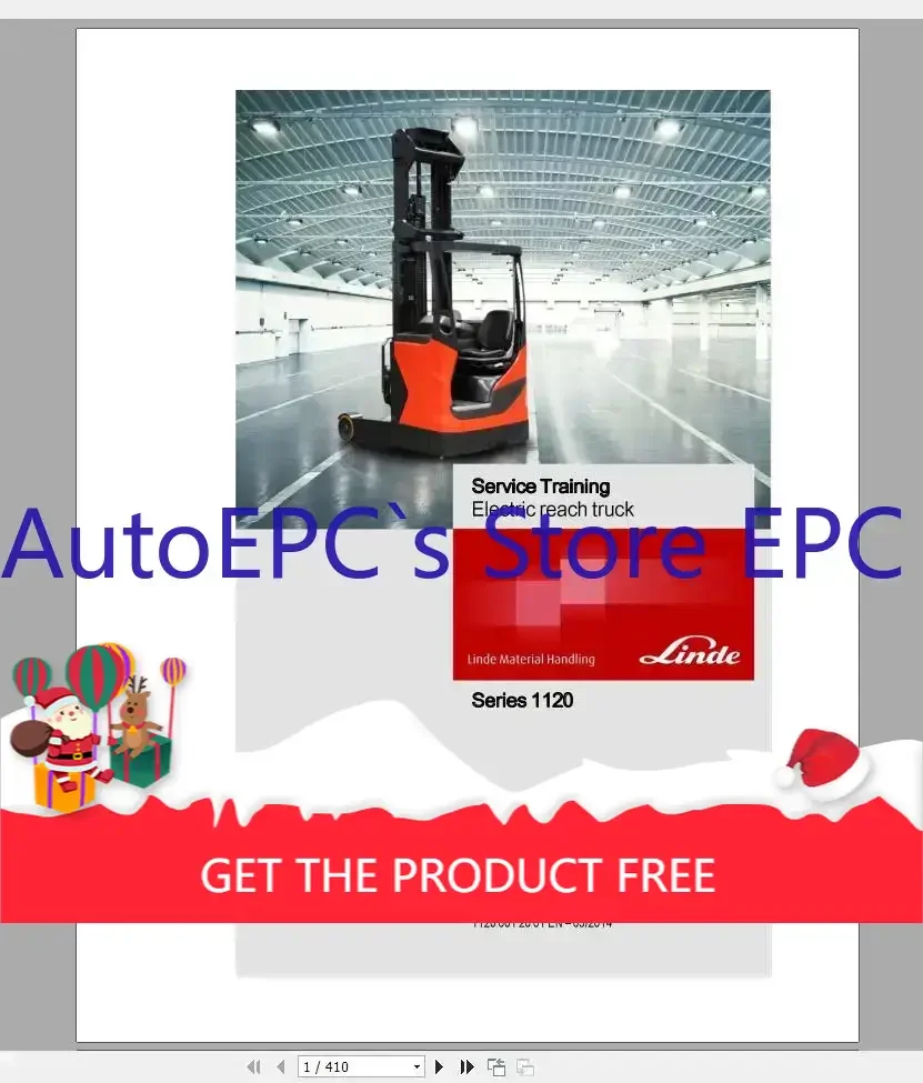

Руководство по обслуживанию вилочных погрузчиков AutoEPC Linde 2019, DVD