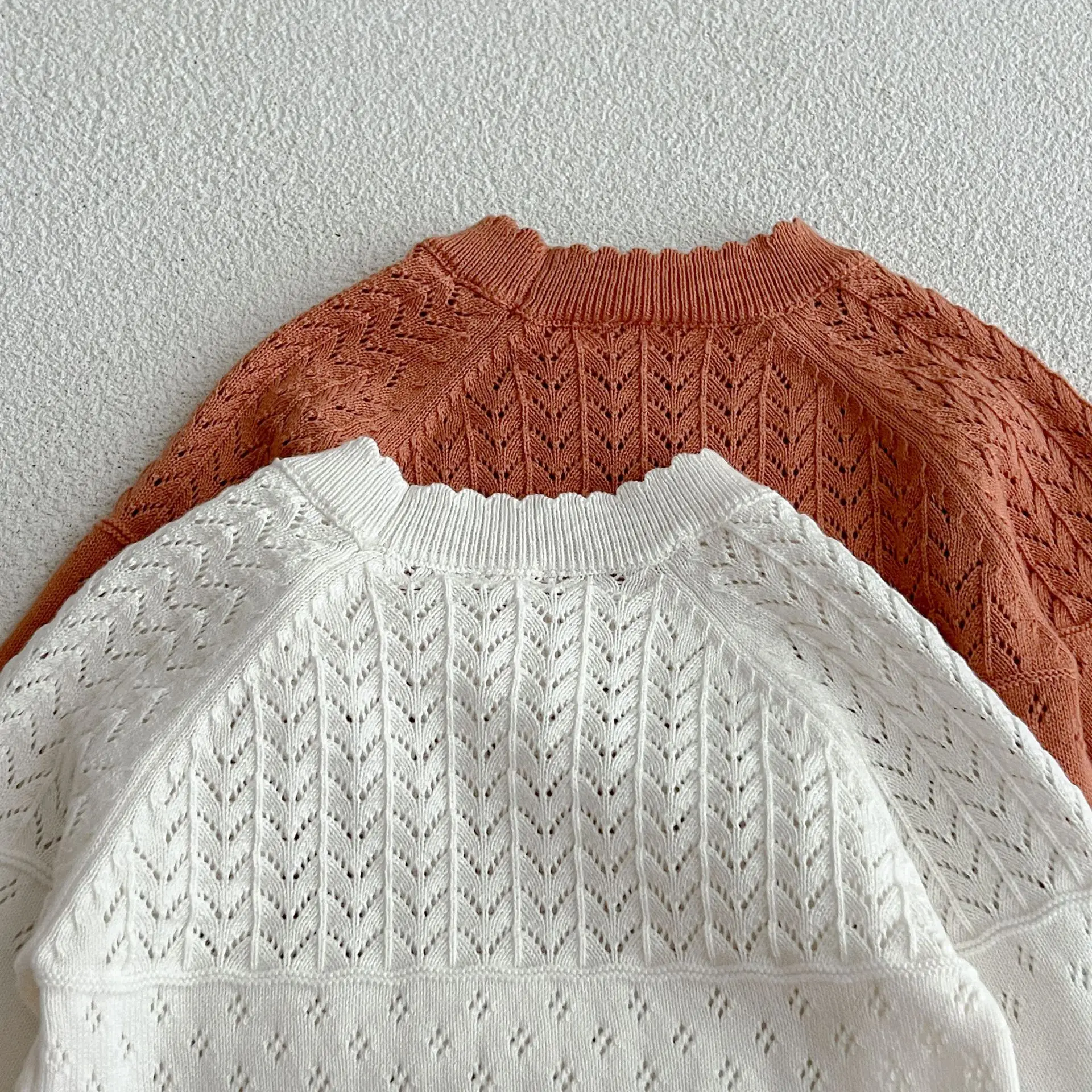 0-2Y Stricken Neugeborenen Overall Baby Mädchen Junge Frühling Herbst Kleidung Nette Langarm Pullover Romper + Hut Casual Neue geboren Outfits – Detail 15