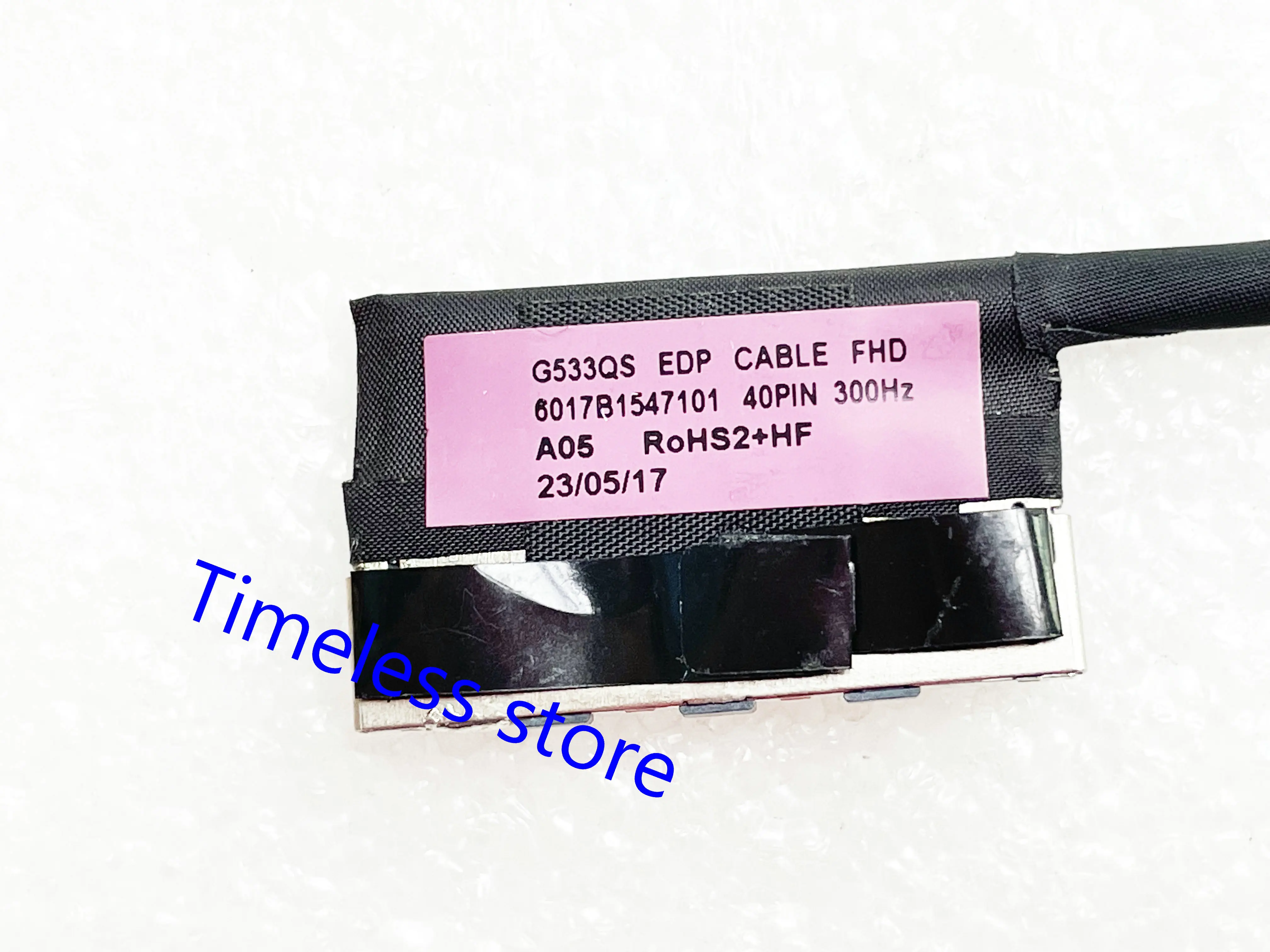 new for asus G533QS G533Z led lcd lvds cable 6017B1547101 300Hz 40pin 0.4