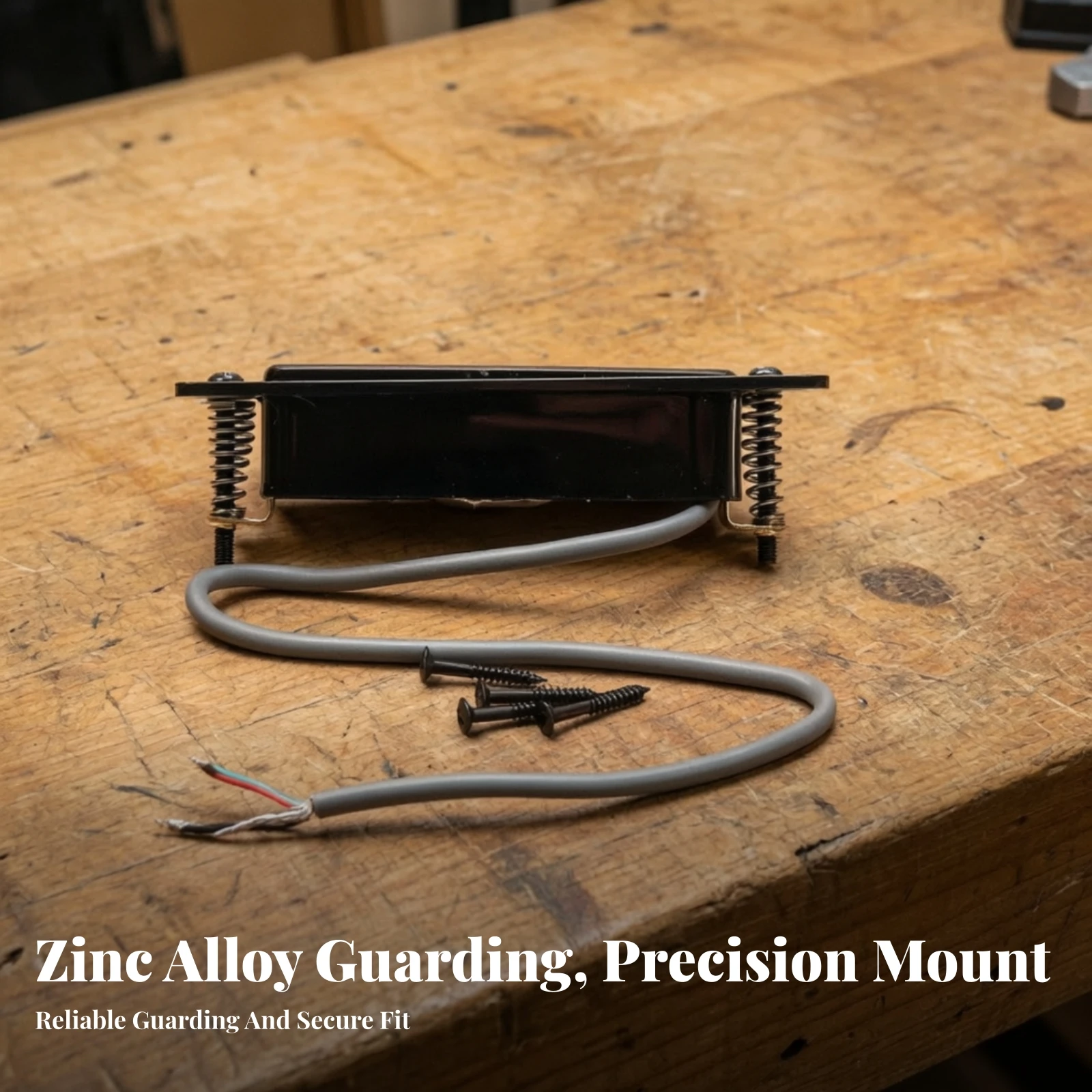 Guitar Pickup Direct-Fit Replacement Mini Guitar Pickup Electronics Rectangular High Sensitivity for Luthiers