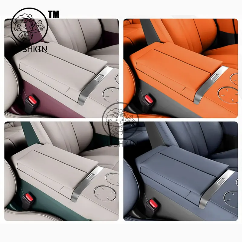 Xiaomi YU7 2025用センターコンソールアームレストブースターパッド内装改造収納アクセサリー